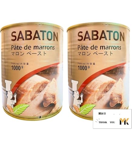 Amazon | SABATON（サバトン） マロンペースト缶 1kg | ママパン